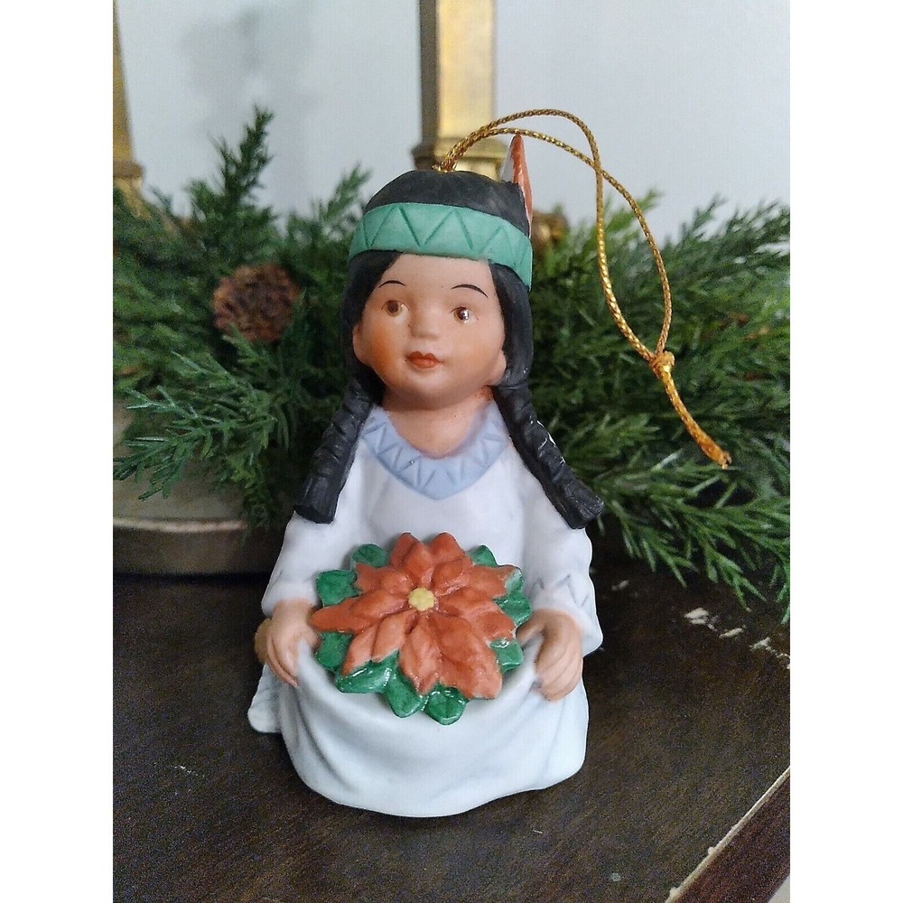 Sagebrush Kids Gregory Perillo Native American Ornament 1989 Christmas